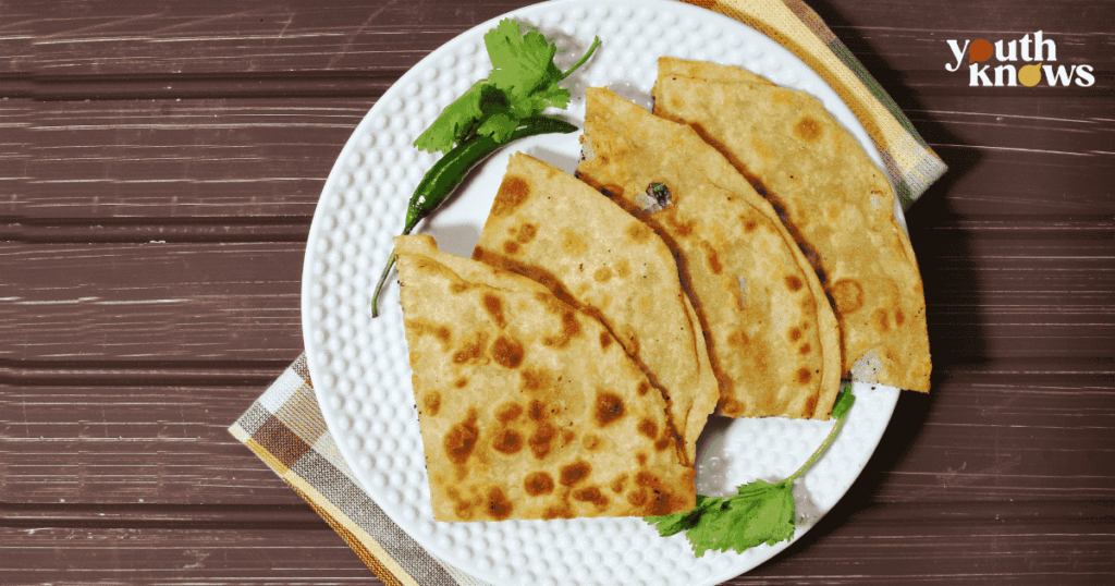 easy indian breakfast recipe- aloo paratha