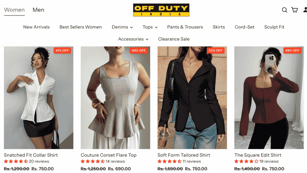 formal tops for office wear by Off Duty