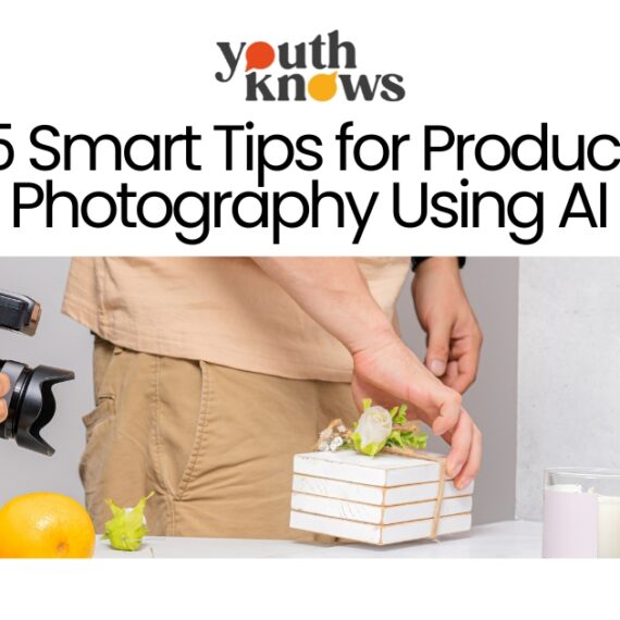 Product photography using AI