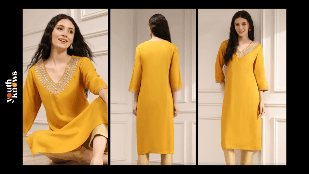 yellow dress for haldi